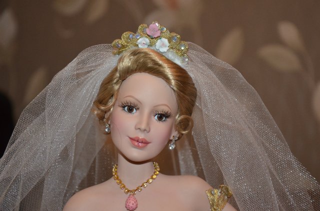 Фарфоровая кукла, невеста The Ashton-Drake Galleries