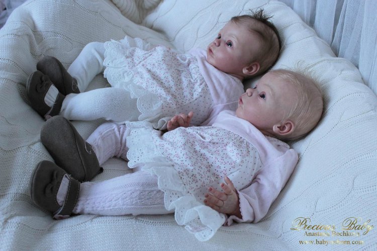 Мы двойняшки! Куклы реборн Анастасии Бочковой