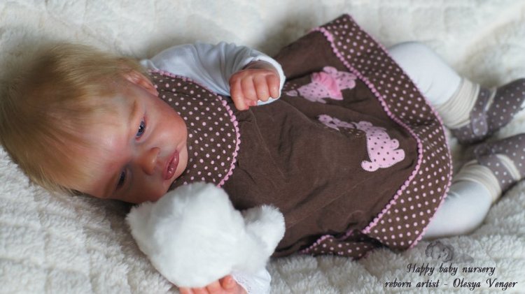 Моя маленькая Бэль. Кукла реборн Олеси Венгер