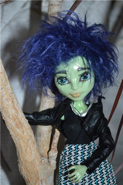 ООАК Monster high - первый опыт