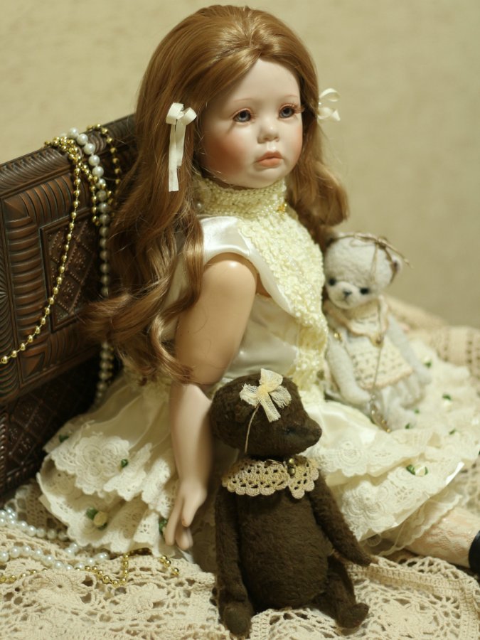 Девочка другой эпохи - милый ангел редчайшей красоты