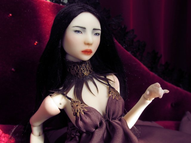 Авторские шарнирные куклы Адель и Верона