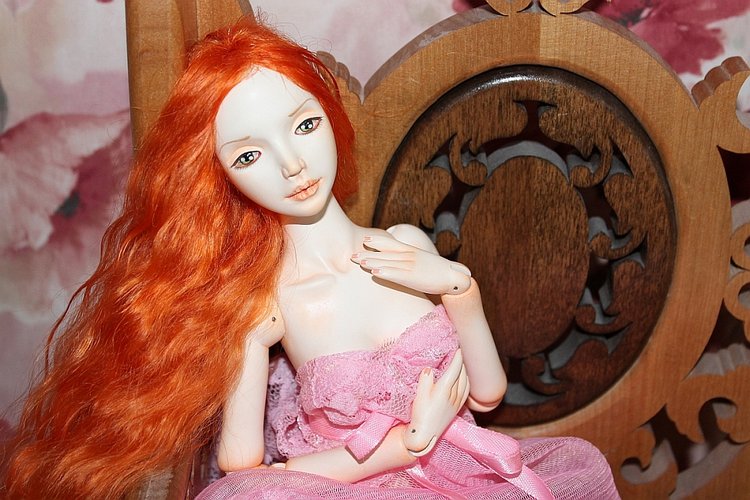 Маленькая русалочка Анаэль. Авторская кукла (фото 3)