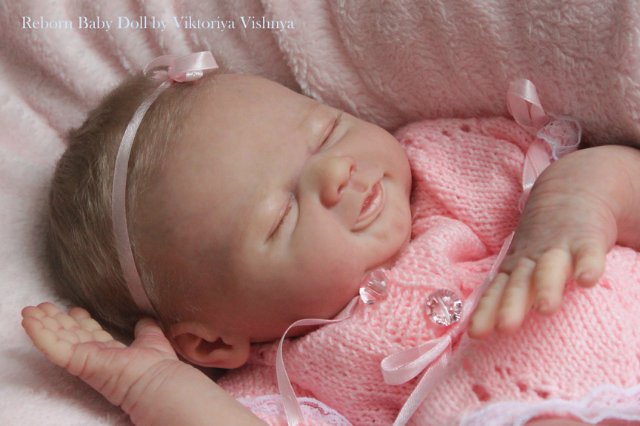 Крохотулька Angeli от Elisa Marx. Куколка реборн Виктории Вишни
