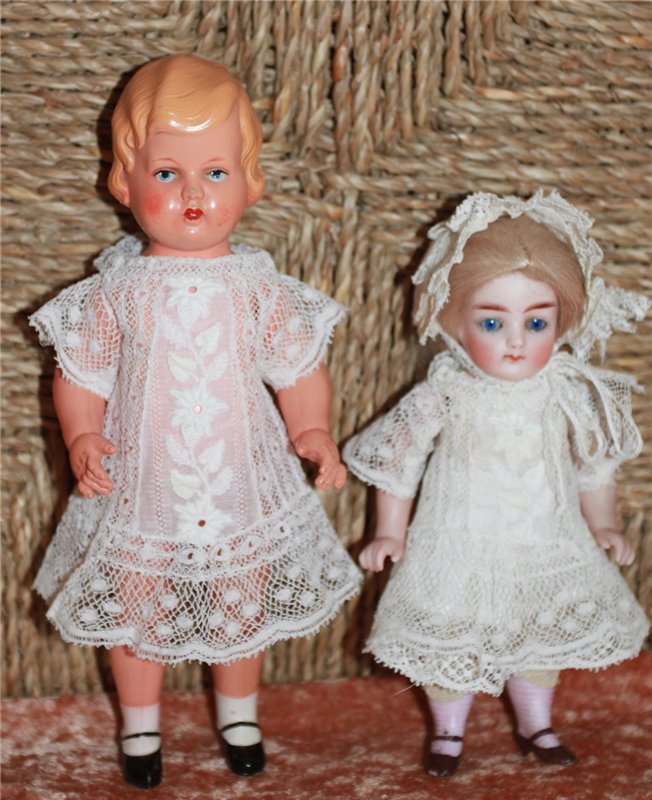 Мои пошивушки для антикварочек 16-23см