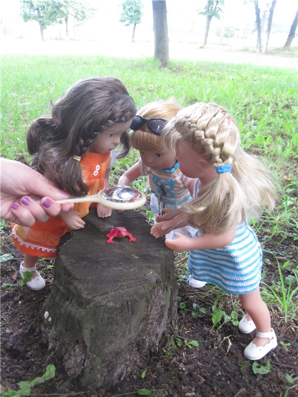 Тата, Анели и Лина! Куколки подружки Kathe Kruse | Бэйбики Тата, Анели и Лина! Куколки подружки Kathe Kruse