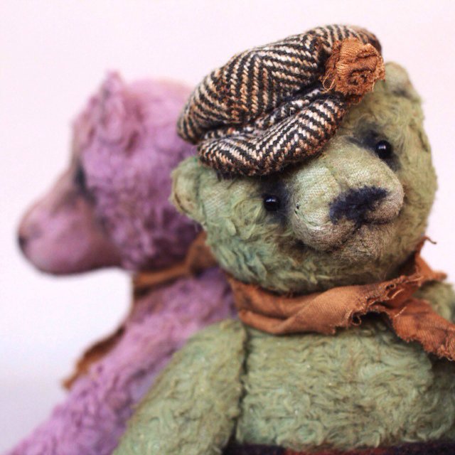 Деревенские медведи. Игрушки ручной работы
