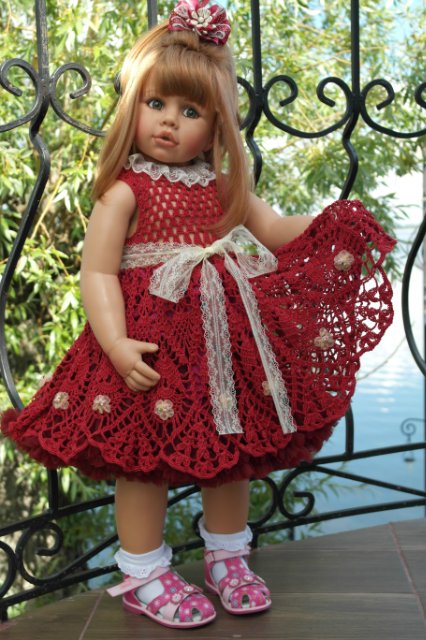 Платья крючком со схемкой 2015 лето