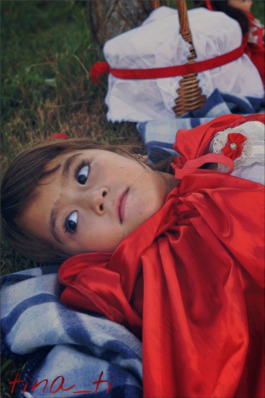 Кукла и ее девочка...Little red riding hood. Часть первая (городская) (фото 6)