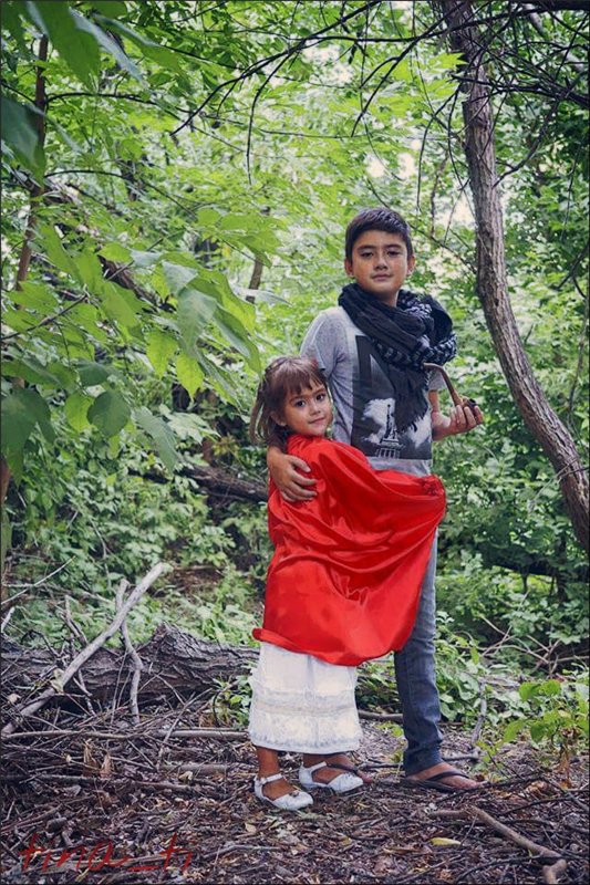 Кукла и ее девочка...Little red riding hood. Часть вторая (лесная)