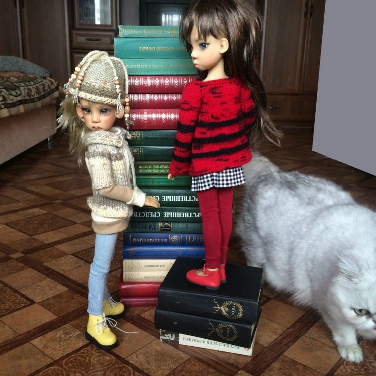 Куклы Кае Вигс и любовь к чтению