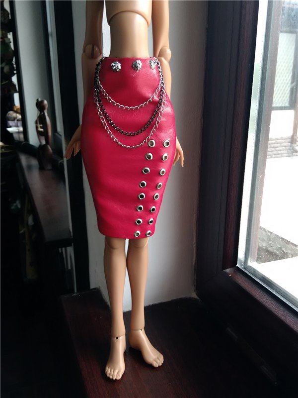 Кожанная юбка для Лиликет