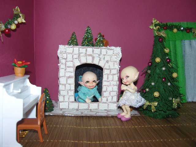 Занавесочная история. Кукольная миниатюра