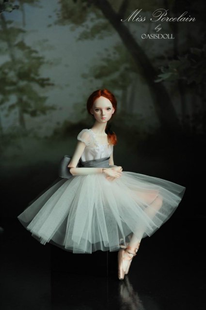 Необычайно нежные балеринки от Oasis doll "Miss Porcelian"