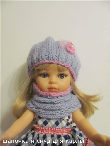 Шапочка и снуд для Паолки | Бэйбики Шапочка и снуд для Паолки