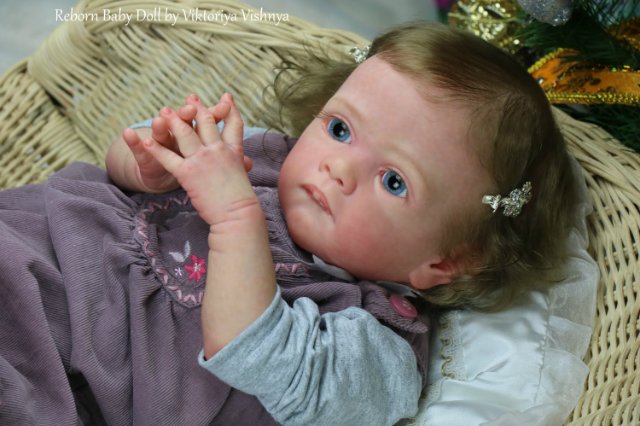 Настенька из сказки Морозко! Куколка реборн Виктории Вишни
