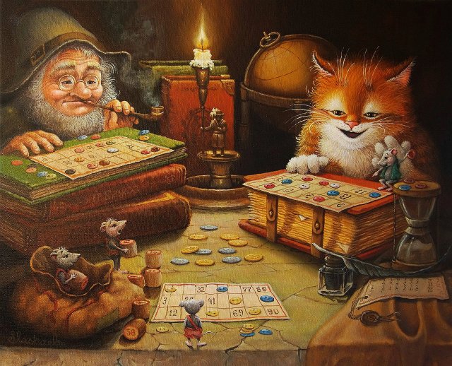 Сказочки кота Кузьмы... художник Александр Маскаев (фото 9)