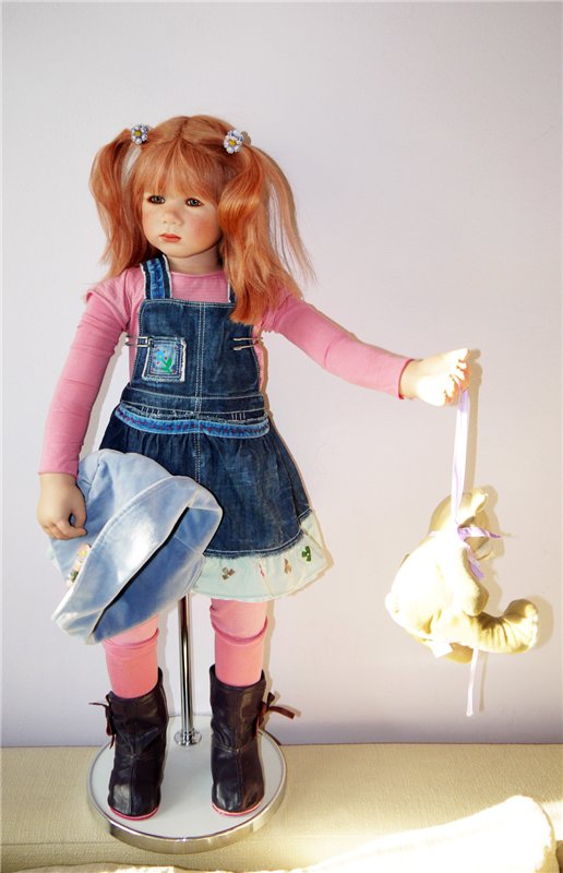 Рыженький лисёнок Лиззи Lizzie от Annette Himstedt (фото 4)