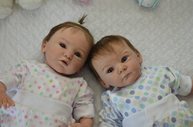 Двойняшки реборн, Матис и Майке