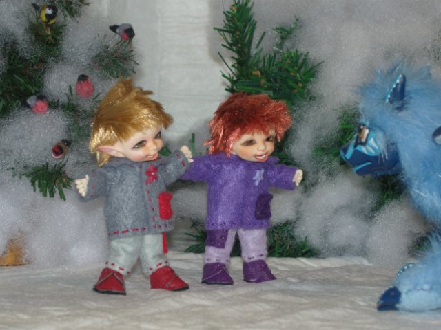 Последняя в этом году зимняя история от Таниты "Смурфик" (фото 3)