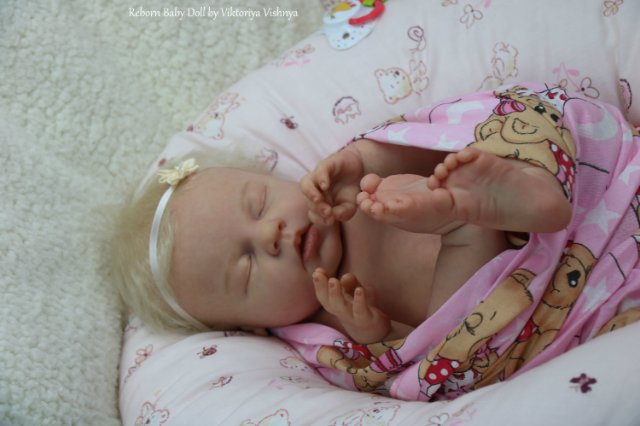 Нежнуля Ноа...Куколка реборн Виктории Вишни