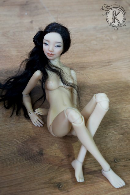 Моя новая шарнирная кукла, улыбашка Сью (фото 6)