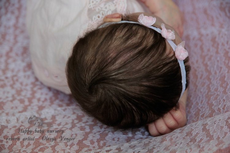 Моя Кирочка. Ненаглядная моя крошечка. Кукла реборн Олеси Венгер