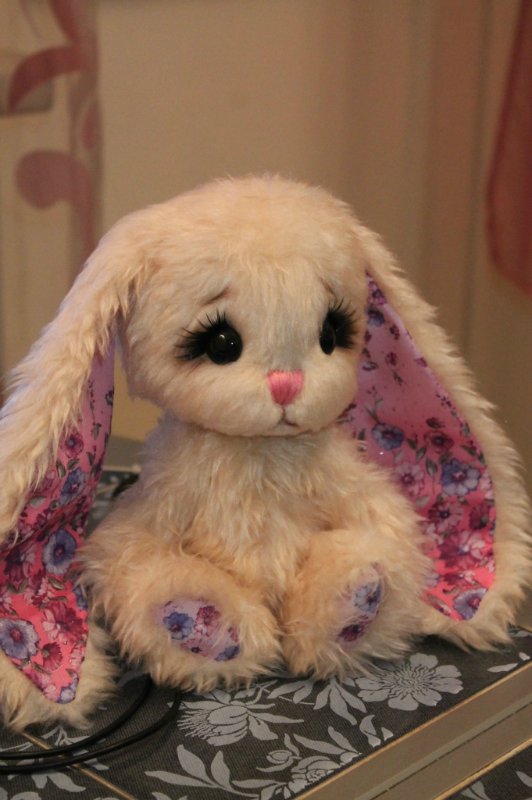 Результат воскресного МК по зайкам Тедди. Авторские игрушки ручной работы (фото 3)