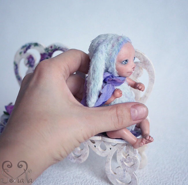 Авторская кукла-зая тедди долл Василиска от SeVlaNa (фото 10)