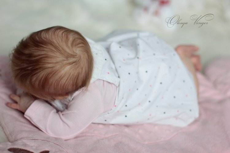 Моя Хлоя, мой любознательный Совенок, кукла реборн Олеси Венгер