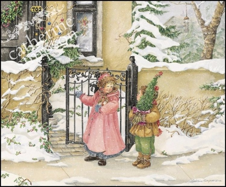 ТРОГАТЕЛЬНЫЕ ИЛЛЮСТРАЦИИ CATHERINE SIMPSON (КЭТРИН СИМПСОН) (фото 3)