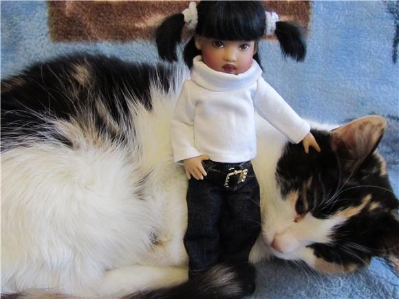 Осенняя прогулка. Куколка Helen Kish Zsu Zse (фото 9)