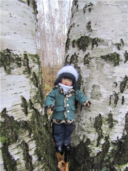 Осенняя прогулка. Куколка Helen Kish Zsu Zse