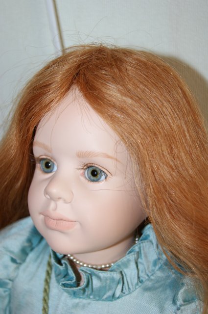 Мари Кристин от Хильдегард Гюнцель для Walterhauser puppenfaktur - зеленоглазое чудо (фото 9)