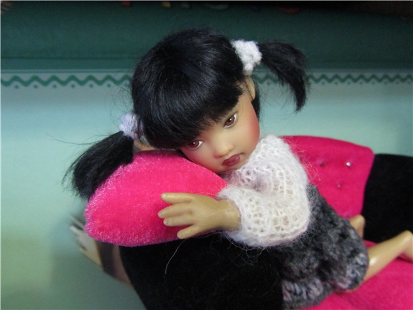 Ричалл,крошка Ри, коллекционная кукла от Helen Kish