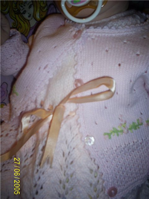 Мой первый вязальный опыт,после долгого перерыва... Для куклы реборн (фото 2)