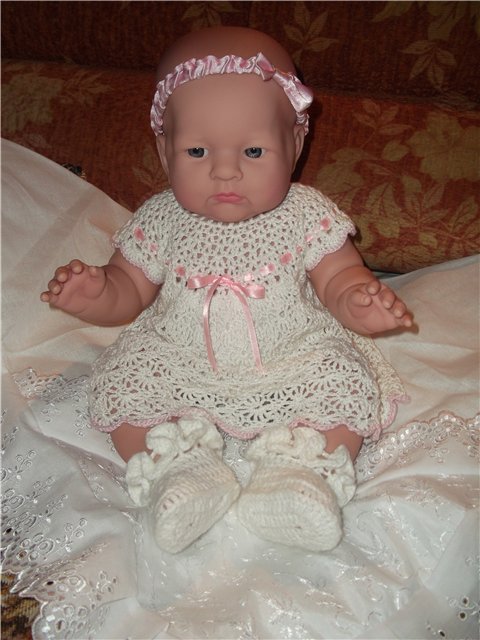 Аришкины обновки) — Куклы Berenguer (Беренджер): пупсы La Newborn (фото 2)