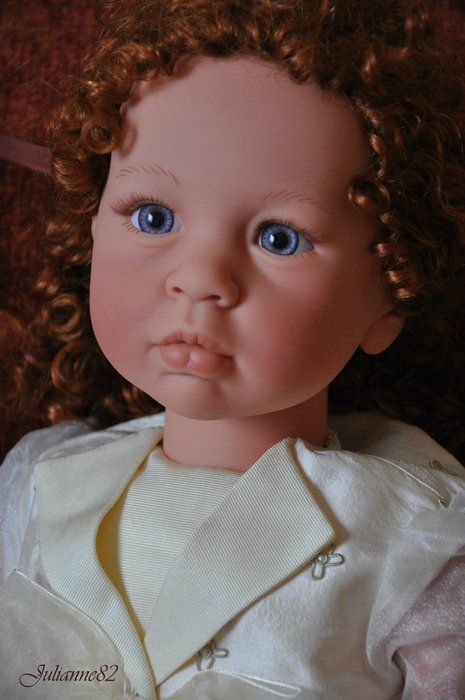 Middleton Doll: "Winter Splendor" из серии L'Innocence автор Ева Хеланд и кудряшка "С Днем Рождения, Тедди!" (фото 7)