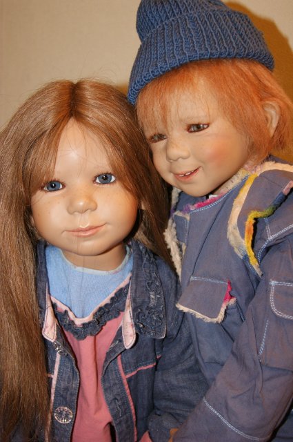 Freddie и Fina -дети улиц коллекция 2004 года Annete Himstedt