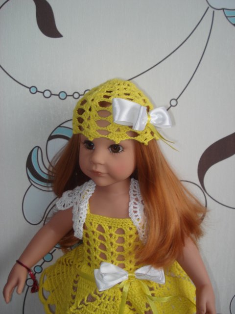 Мы очень ждем лето. Вязание для кукол Готц (фото 2)