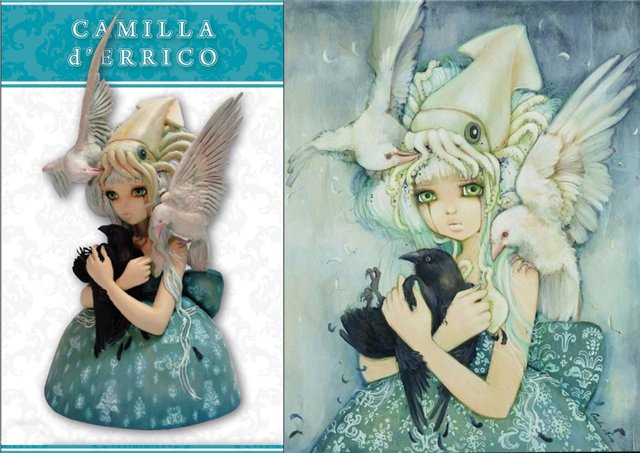 Картины и не только Камиллы д’Эррико (Camilla d'Errico)