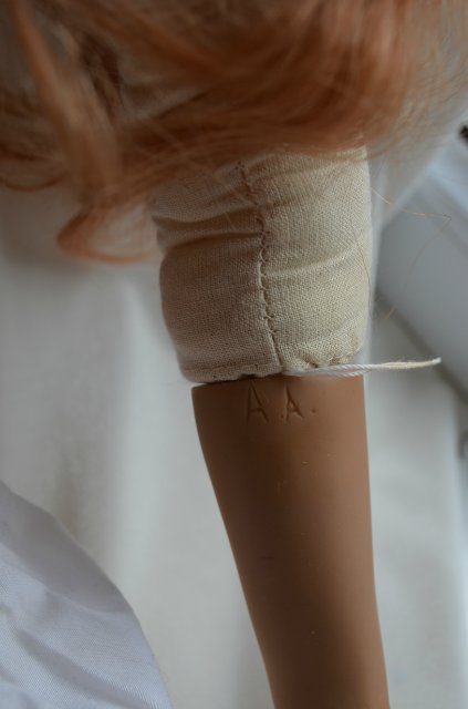 Знакомство с куклами Anni Aegerter фирмы Schmider Creativ. Тони - образ Пеппи или подружки Тома Сойера