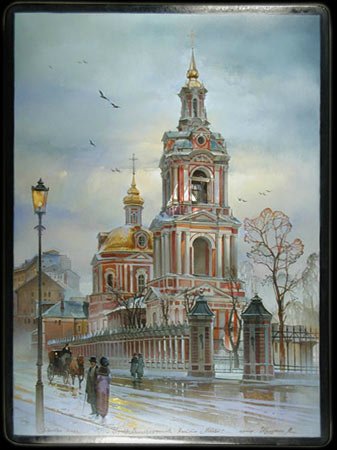 Усмотри тропинку в сказку или Здесь русский дух, здесь Русью пахнет. Федоскинская лаковая миниатюра