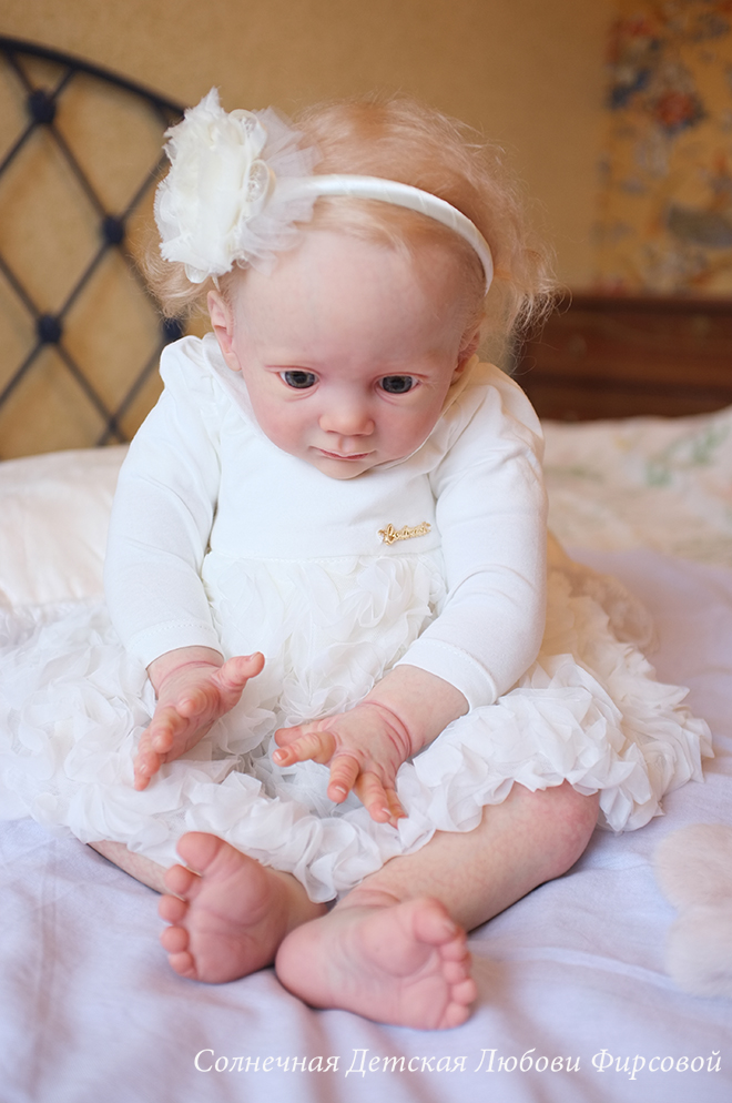 Малышка реборн Сесиль (Фридолин) от Любови Фирсовой (фото 7)
