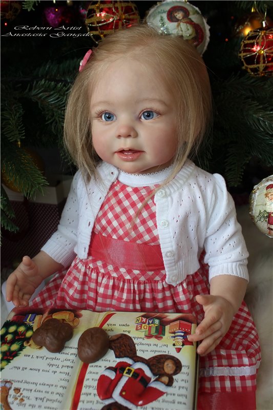 Влада.Счастья много не бывает. Кукла реборн Анастасии Гангало (фото 8)