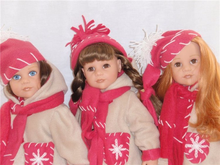 Зима еще с нами. Зимняя коллекция одежды для малышек Gotz