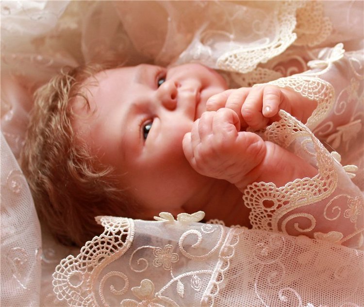 Кнопочка Кокошка. Кукла-реборн Иваховой Елены (фото 8)