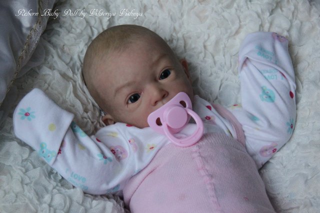 Аделиночка... Куколка реборн Виктории Вишни