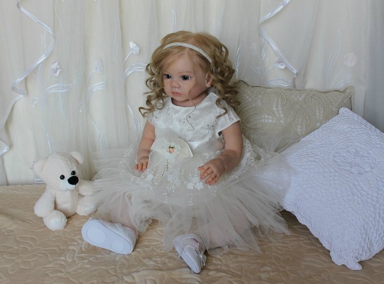 Вероника - моя маленькая принцесса! Кукла реборн Шепелевой Людмилы (фото 8)