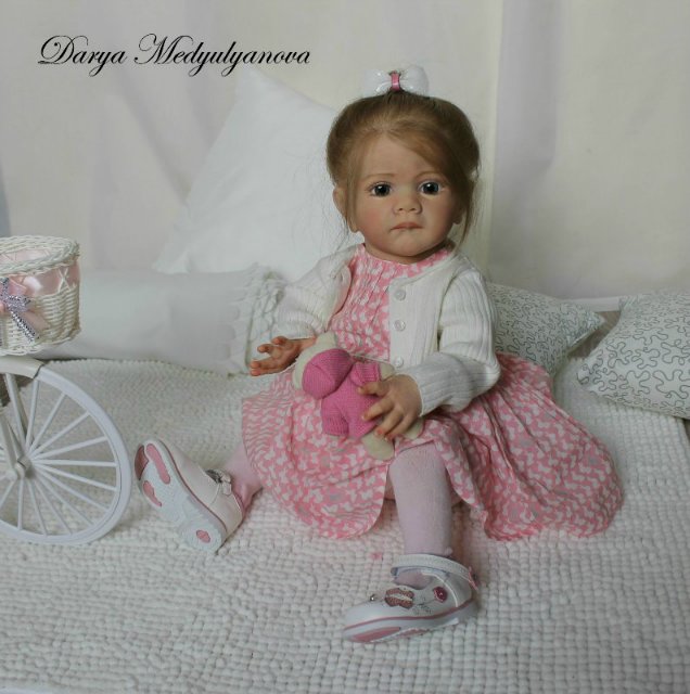 Моя принцесса Gloria! Frida от Karola Wegerich. Кукла реборн Дарьи Медюляновой